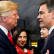 Un breve encuentro entre Donald Trump y Pedro Sánchez en la cumbre de la OTAN